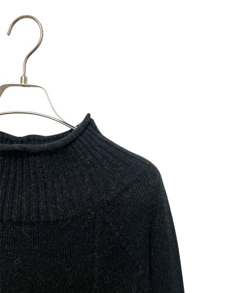 Maison Margiela（メゾンマルジェラ）Maison Margiela (メゾンマルジェラ) Mockneck Knit(モックネックニット) ブラック サイズ:Mの古着・服飾アイテム