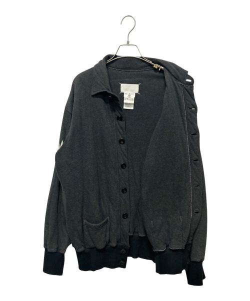 Maison Margiela（メゾンマルジェラ）Maison Margiela (メゾンマルジェラ) ラビット刺繍 シャツブルゾン グレー サイズ:46の古着・服飾アイテム