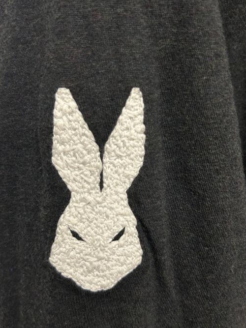 Maison Margiela（メゾンマルジェラ）Maison Margiela (メゾンマルジェラ) ラビット刺繍 シャツブルゾン グレー サイズ:46の古着・服飾アイテム