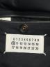 中古・古着 Maison Margiela (メゾンマルジェラ) バイカラースウェード切替レザージャケット ブラック×アイボリー サイズ:48：90000円