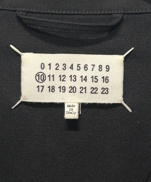 Maison Margiela（メゾンマルジェラ）Maison Margiela (メゾンマルジェラ) ウールシャツジャケット ブラック サイズ:46の古着・服飾アイテム