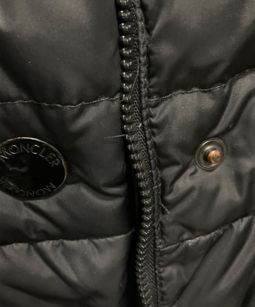 MONCLER（モンクレール）MONCLER (モンクレール) JURA(ジュラ) ダウンコート ブラックの古着・服飾アイテム