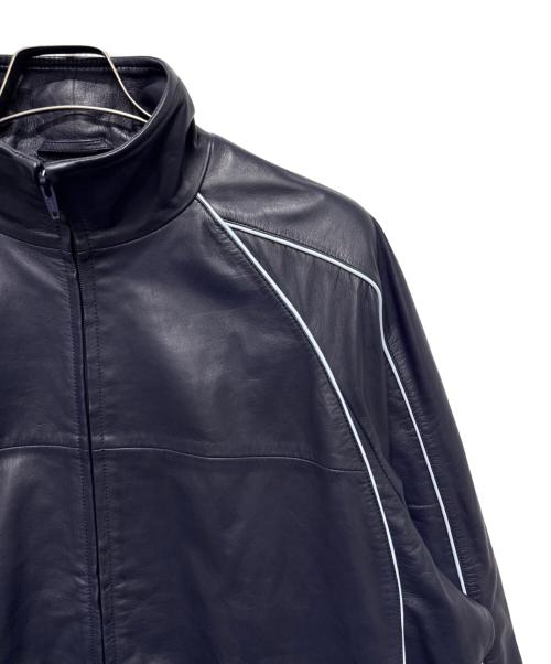 SUPREME（シュプリーム）SUPREME (シュプリーム) UMBRO (アンブロ) Leather Track Jacket ネイビー サイズ:Lの古着・服飾アイテム