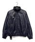SUPREME（シュプリーム）の古着「Leather Track Jacket」｜ネイビー