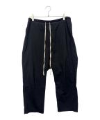 RICK OWENSリックオウエンス）の古着「ASTAIRES PANTS」｜ブラック