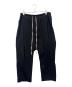RICK OWENS（リックオウエンス）の古着「ASTAIRES PANTS」｜ブラック