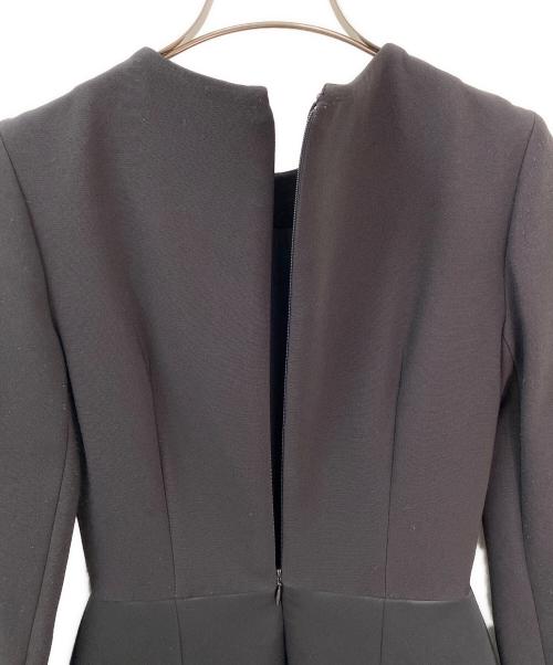 BALENCIAGA（バレンシアガ）BALENCIAGA (バレンシアガ) 切替ウエストラップワンピース ブラック サイズ:34の古着・服飾アイテム