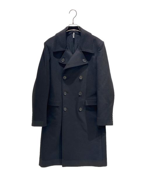 DIOR HOMME（ディオール オム）DIOR HOMME (ディオール オム) ダブルチェスターコート ブラック サイズ:44の古着・服飾アイテム