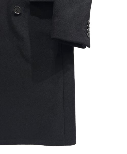 DIOR HOMME（ディオール オム）DIOR HOMME (ディオール オム) ダブルチェスターコート ブラック サイズ:44の古着・服飾アイテム