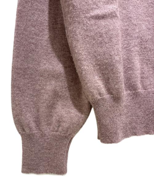 BRUNELLO CUCINELLI（ブルネロクチネリ）BRUNELLO CUCINELLI (ブルネロクチネリ) カシミヤクルーネックニット パープル サイズ:46の古着・服飾アイテム