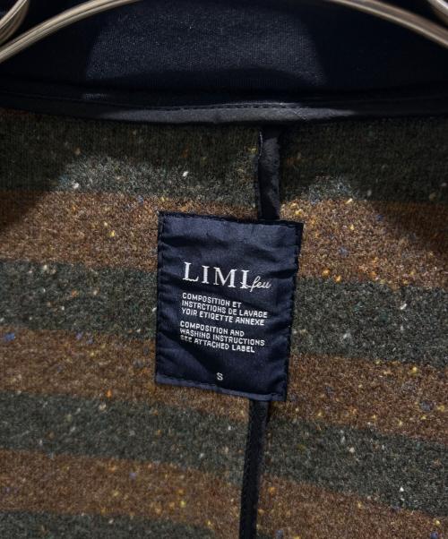 LIMI feu（リミフゥ）LIMI feu (リミフゥ) フロント ハイジップ シャープジップアップ ジャケット ブラック サイズ:Sの古着・服飾アイテム