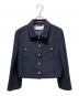 Christian Dior（クリスチャン ディオール）の古着「金釦ジャケット」｜ネイビー