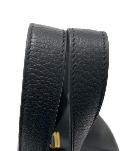 HERMES（エルメス）HERMES (エルメス) ピコタンロックPM/トリヨンクレマンス/ノワール/W刻印2024年製/ゴールド金具 ブラック サイズ:PMの古着・服飾アイテム