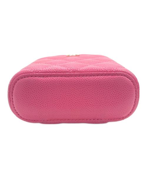 CHANEL（シャネル）CHANEL (シャネル) マトラッセ バニティ ショルダーポーチ ピンクの古着・服飾アイテム