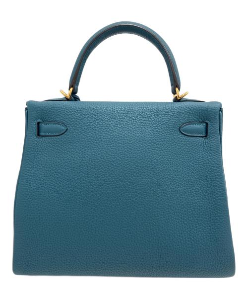 HERMES（エルメス）HERMES (エルメス) ケリー25/内縫い/ゴールド金具/Y刻印:2020年 ヴェールボスフォール サイズ:25の古着・服飾アイテム