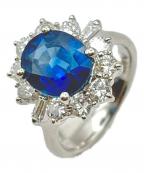 NO BRANDノーブランド）の古着「サファイヤリング Sapphire Ring」