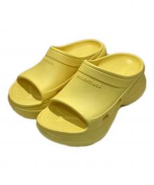 BALENCIAGA（バレンシアガ）の古着「プラットフォームサンダル」｜イエロー