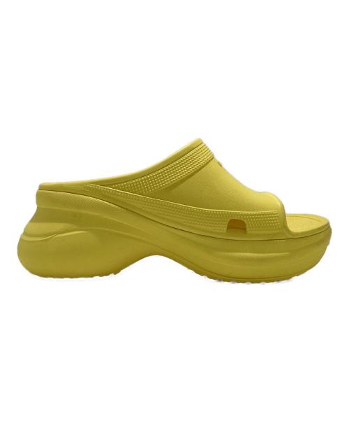 BALENCIAGA（バレンシアガ）BALENCIAGA (バレンシアガ) プラットフォームサンダル イエロー サイズ:39の古着・服飾アイテム