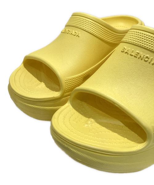 BALENCIAGA（バレンシアガ）BALENCIAGA (バレンシアガ) プラットフォームサンダル イエロー サイズ:39の古着・服飾アイテム