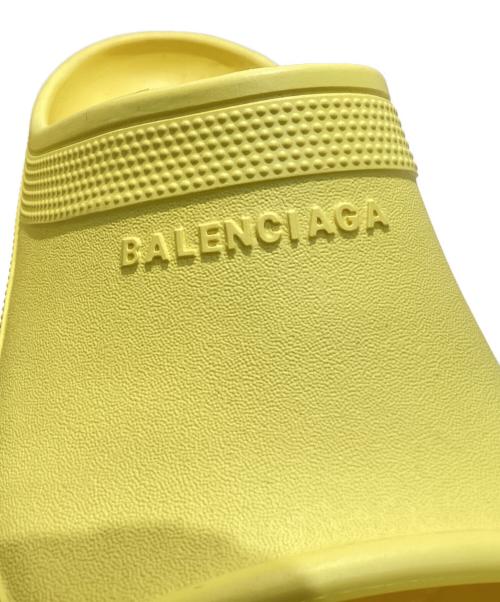 BALENCIAGA（バレンシアガ）BALENCIAGA (バレンシアガ) プラットフォームサンダル イエロー サイズ:39の古着・服飾アイテム