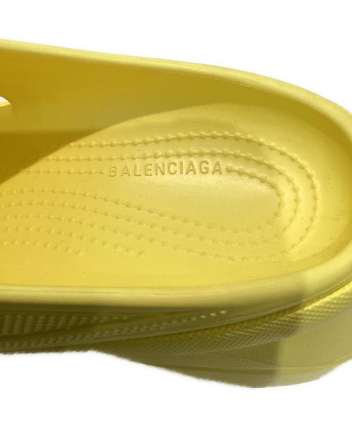 BALENCIAGA（バレンシアガ）BALENCIAGA (バレンシアガ) プラットフォームサンダル イエロー サイズ:39の古着・服飾アイテム