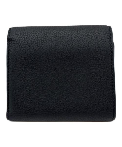 BOTTEGA VENETA（ボッテガベネタ）BOTTEGA VENETA (ボッテガベネタ) グレインレザー　3つ折り財布　690580V12M18425　 ブラックの古着・服飾アイテム