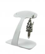 CHROME HEARTSクロムハーツ）の古着「No5 DAGGER HOOP Earrings/No5ダガーフープ」｜シルバー