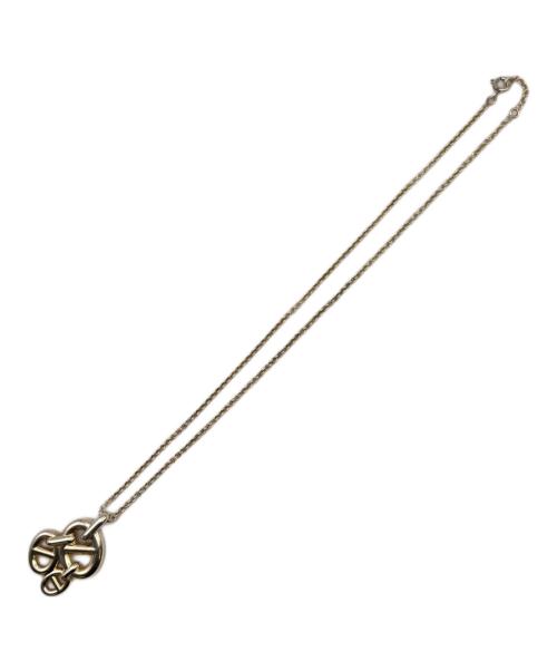 HERMES（エルメス）HERMES (エルメス) シェーヌ・ダンクル アンシェネ PM ネックレス Chaine d'ancre Encainee PM Necklace  シルバー サイズ:PMの古着・服飾アイテム
