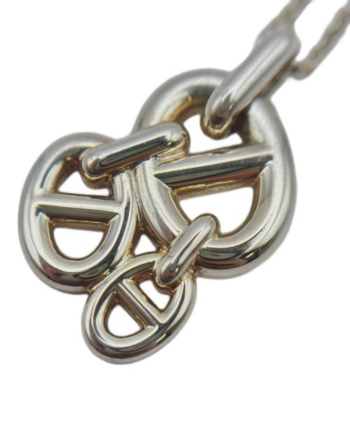 HERMES（エルメス）HERMES (エルメス) シェーヌ・ダンクル アンシェネ PM ネックレス Chaine d'ancre Encainee PM Necklace  シルバー サイズ:PMの古着・服飾アイテム