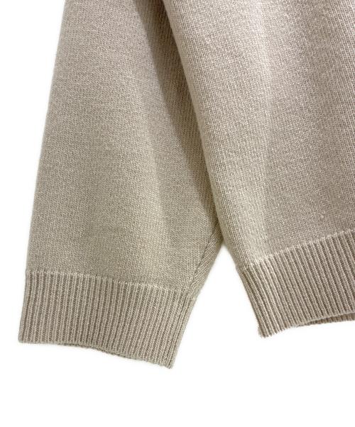 BALENCIAGA（バレンシアガ）BALENCIAGA (バレンシアガ) ダブルタグニット ベージュ サイズ:Sの古着・服飾アイテム