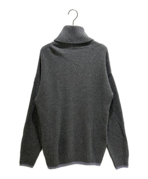 MONCLER（モンクレール）MONCLER (モンクレール) タートルネックニット グレー サイズ:XSの古着・服飾アイテム