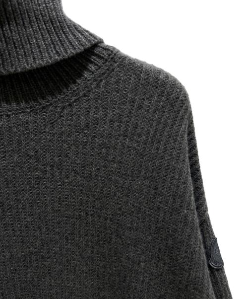 MONCLER（モンクレール）MONCLER (モンクレール) タートルネックニット グレー サイズ:XSの古着・服飾アイテム
