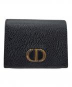 Christian Diorクリスチャン ディオール）の古着「30モンテーニュ　ウォレット」｜ブラック