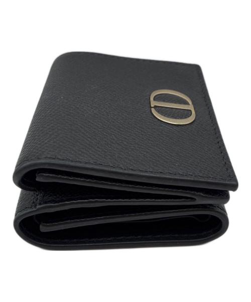 Christian Dior（クリスチャン ディオール）Christian Dior (クリスチャン ディオール) 30モンテーニュ　ウォレット ブラック サイズ:-の古着・服飾アイテム