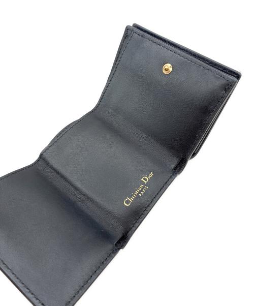 Christian Dior（クリスチャン ディオール）Christian Dior (クリスチャン ディオール) 30モンテーニュ　ウォレット ブラック サイズ:-の古着・服飾アイテム