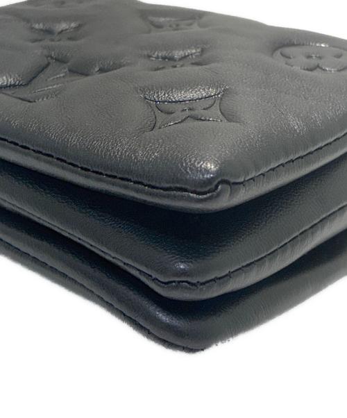 LOUIS VUITTON（ルイ ヴィトン）LOUIS VUITTON (ルイ ヴィトン) モノグラム エンボス クッサン ベルトバッグ M81125 ブラック サイズ:-の古着・服飾アイテム