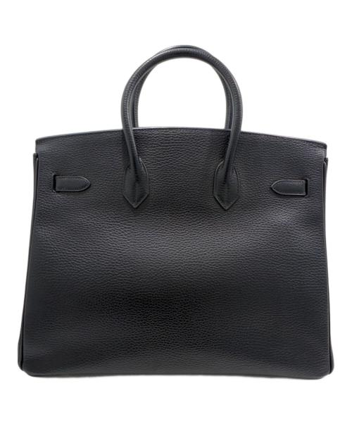 HERMES（エルメス）HERMES (エルメス) バーキン35/ゴールド金具/アルデンヌ/ノワール/◻︎G刻印:2003年製 ノワール サイズ:35の古着・服飾アイテム