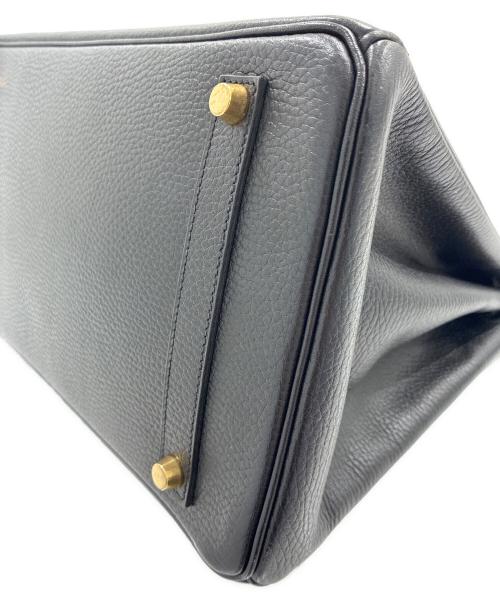 HERMES（エルメス）HERMES (エルメス) バーキン35/ゴールド金具/アルデンヌ/ノワール/◻︎G刻印:2003年製 ノワール サイズ:35の古着・服飾アイテム
