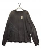SAINT MICHAELセントマイケル）の古着「LS TEE」｜グレー