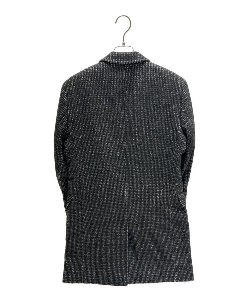 HUGO BOSS（ヒューゴ ボス）HUGO BOSS (ヒューゴ ボス) チェスターコート ブラック サイズ:46の古着・服飾アイテム