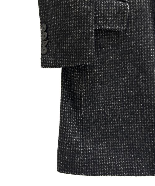 HUGO BOSS（ヒューゴ ボス）HUGO BOSS (ヒューゴ ボス) チェスターコート ブラック サイズ:46の古着・服飾アイテム