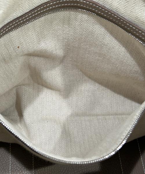 HERMES（エルメス）HERMES (エルメス) ガーデンパーティMM/エトゥープ/ネゴンダ/□O刻印:2011年製 エトゥープ サイズ:MMの古着・服飾アイテム