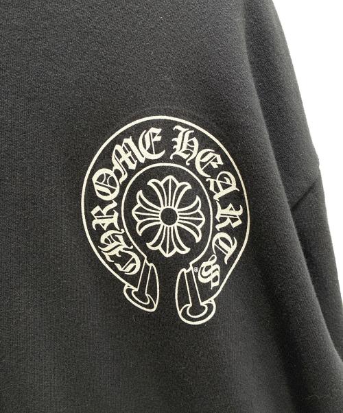 CHROME HEARTS（クロムハーツ）CHROME HEARTS (クロムハーツ) ホースシューロゴパーカー ブラック サイズ:Sの古着・服飾アイテム
