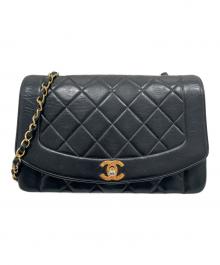 CHANEL（シャネル）の古着「ダイアナフラップマトラッセ25/Diana Flap Shoulder Bag」｜ブラック