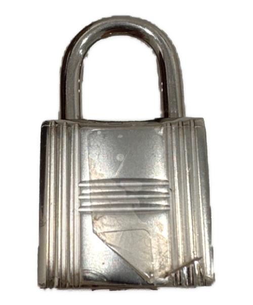 HERMES（エルメス）HERMES (エルメス) ピコタンロックエクラMM/トリヨンクレマンス/シルバー金具/Y刻印2020年製/ ブラウン系×ハンドル裏アイボリー系×シル サイズ:MMの古着・服飾アイテム