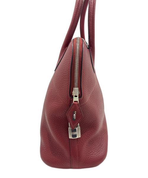 HERMES（エルメス）HERMES (エルメス) ボリード31/シルバー金具/ルージュアッシュ/トリヨンクレマンス/□Q刻印 ルージュアッシュ/S金具 サイズ:31の古着・服飾アイテム