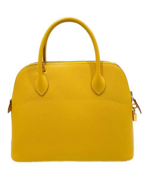 HERMES（エルメス）HERMES (エルメス) ボリード31/ソレイユ/ゴールド金具/ヴォーエプソン/□M刻印:2009年製 ソレイユ/G金具 サイズ:31の古着・服飾アイテム