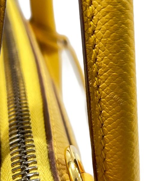 HERMES（エルメス）HERMES (エルメス) ボリード31/ソレイユ/ゴールド金具/ヴォーエプソン/□M刻印:2009年製 ソレイユ/G金具 サイズ:31の古着・服飾アイテム