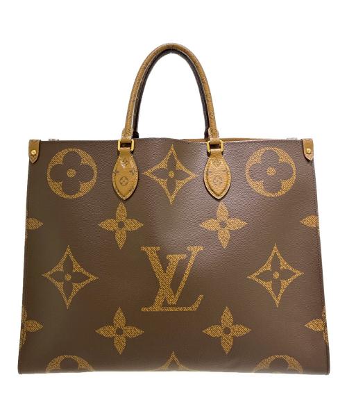 LOUIS VUITTON（ルイ ヴィトン）LOUIS VUITTON (ルイ ヴィトン) LOUIS VUITTON/オンザゴーGM/トートバッグ ブラウン サイズ:GMの古着・服飾アイテム
