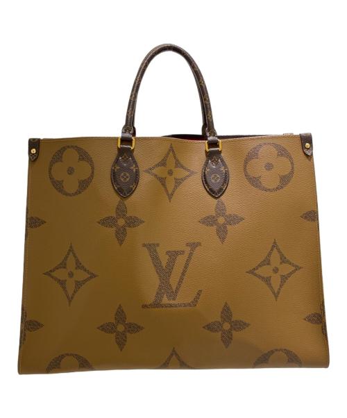 LOUIS VUITTON（ルイ ヴィトン）LOUIS VUITTON (ルイ ヴィトン) LOUIS VUITTON/オンザゴーGM/トートバッグ ブラウン サイズ:GMの古着・服飾アイテム